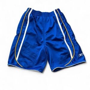 Vintage 90s‎ Reebok Blue Athletic Basketball Shorts, Boys Size L (7